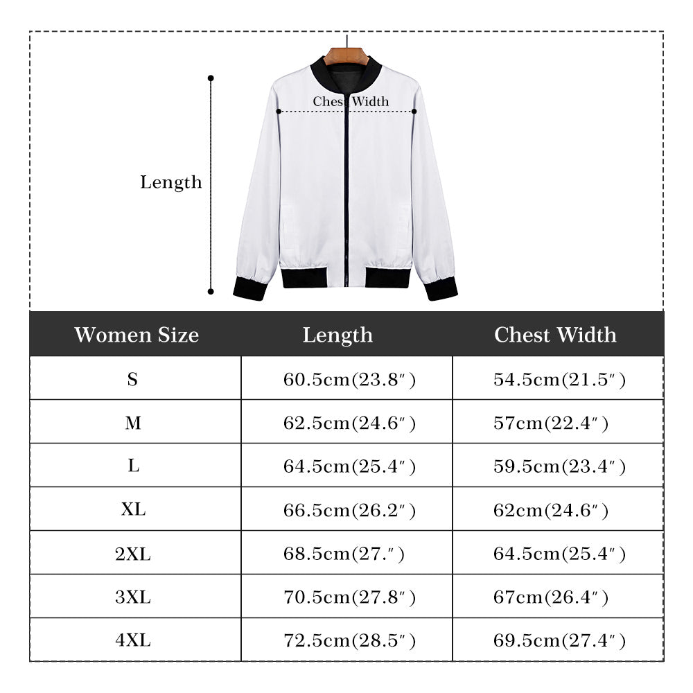 Womens Queen Aura Bomber Jacket
