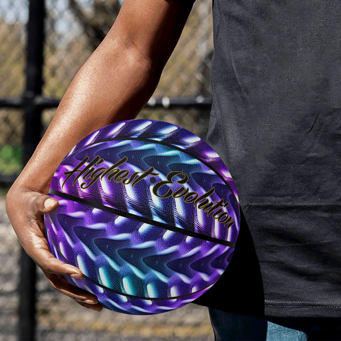 Premium Leather Magic Dragon Basketball by Highest Evolution