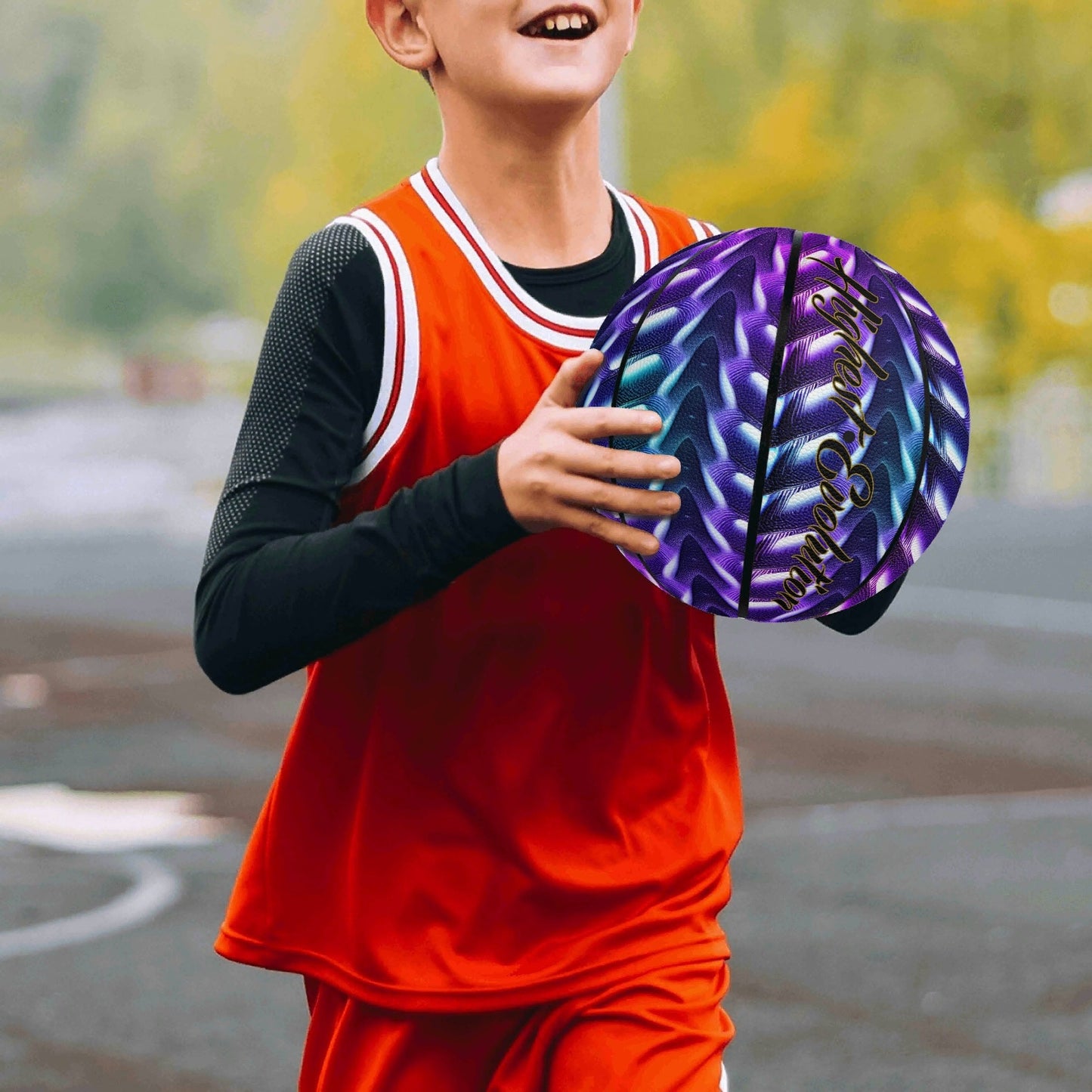 Premium Leather Magic Dragon Basketball by Highest Evolution