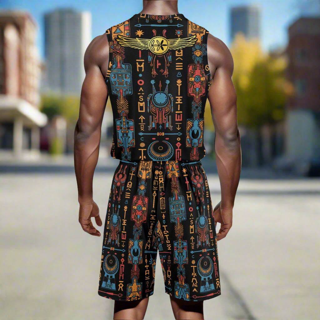Hyrographics adult Basketball Jersey by Highets Evolution