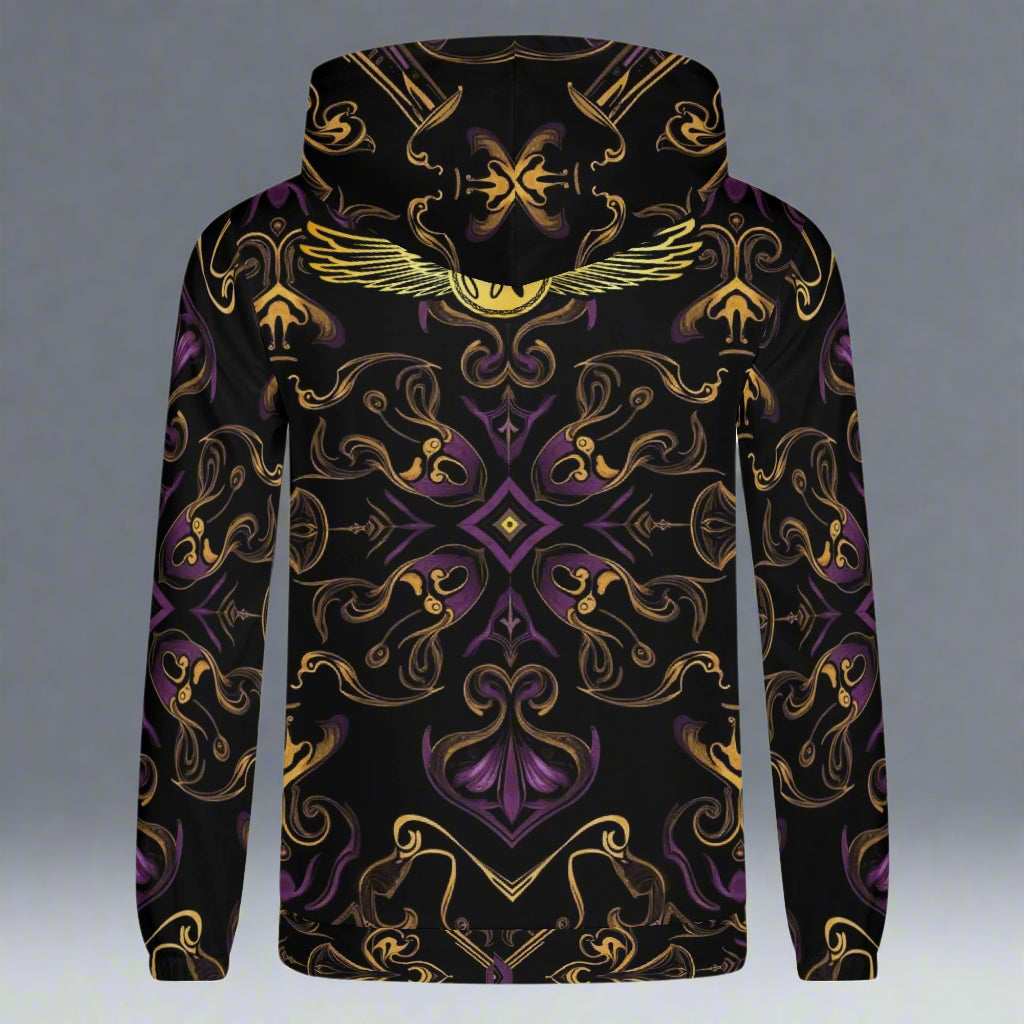 High Royal Graphics Zipper Hoodie by Highest Evolution