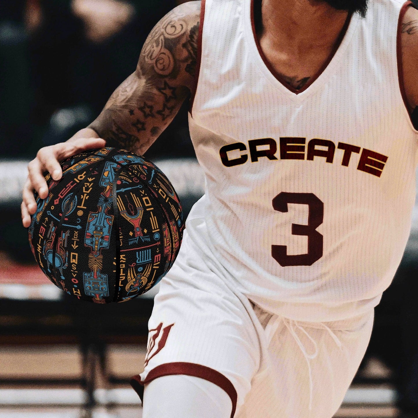 Hyrographics Leather basketball by Highest Evolution