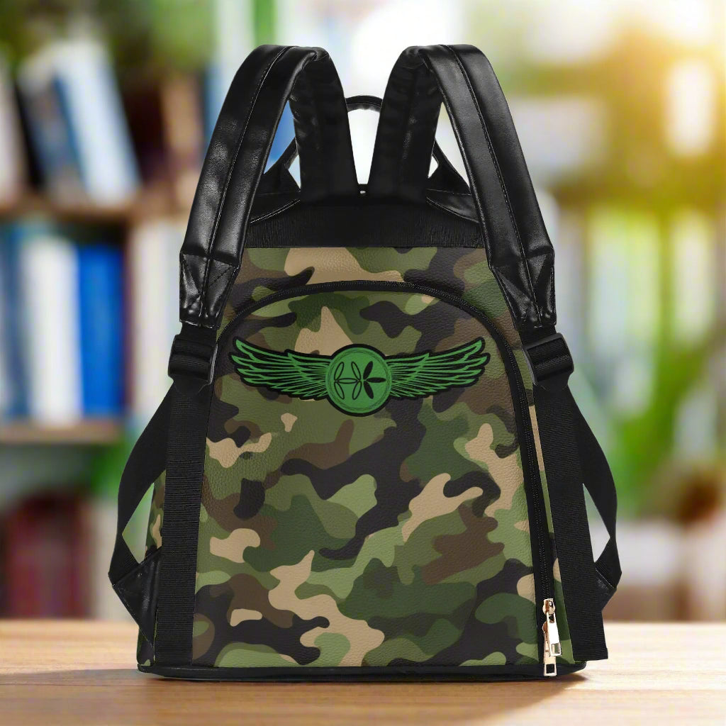 Jungle Camo Backpack By Highest Evolution