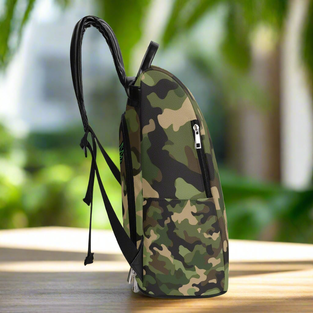 Jungle Camo Backpack By Highest Evolution