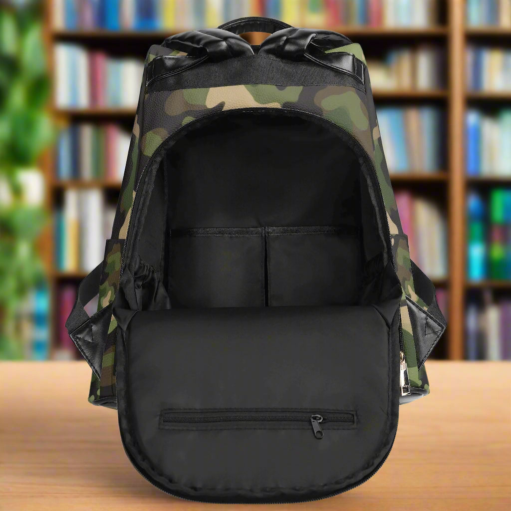 Jungle Camo Backpack By Highest Evolution