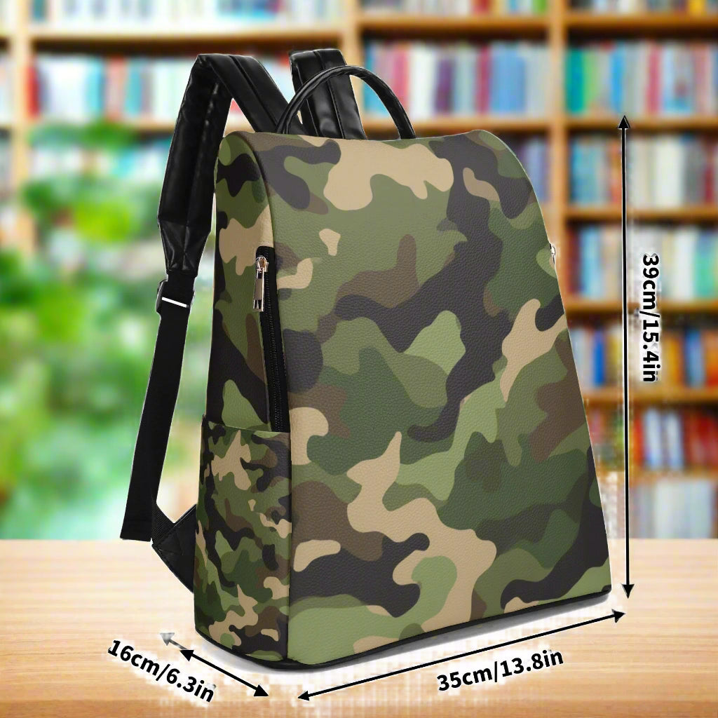Jungle Camo Backpack By Highest Evolution