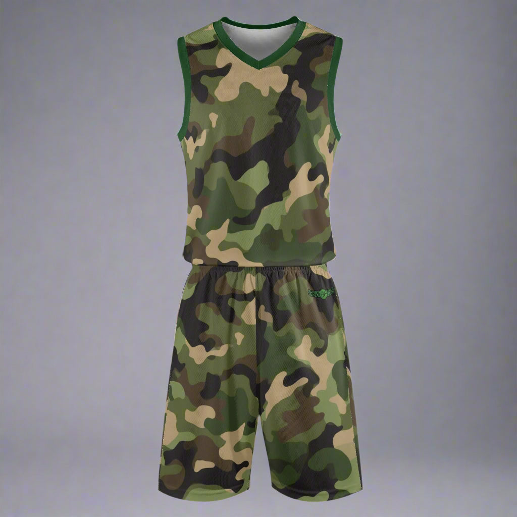 Jungle Camo Jersey & Shorts by Highest Evolution