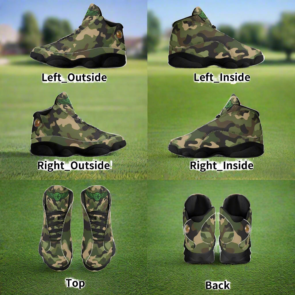 Jungle Camo Sneakers for men by Highest Evolution