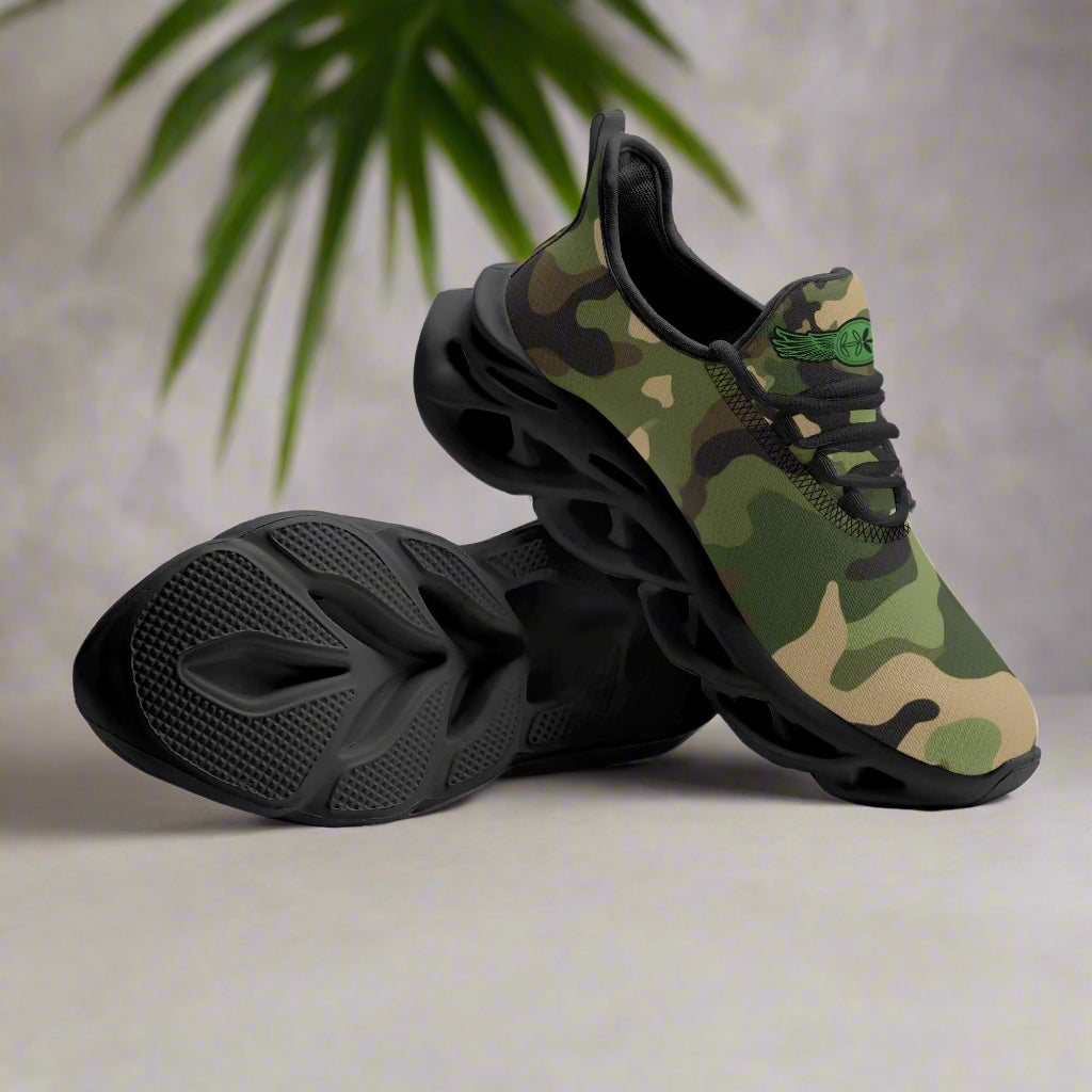 Jungle Camo Runners by Highest Evolution