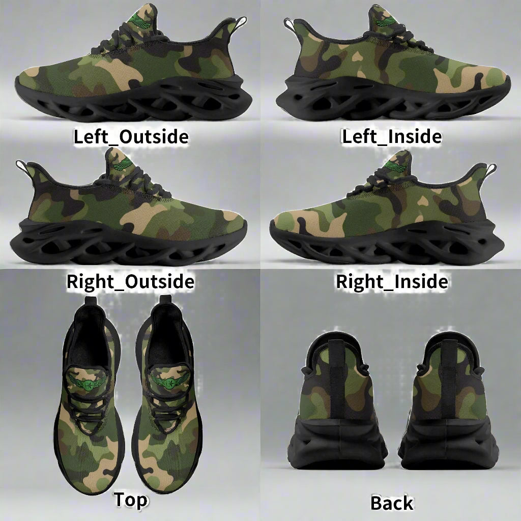 Jungle Camo Runners by Highest Evolution
