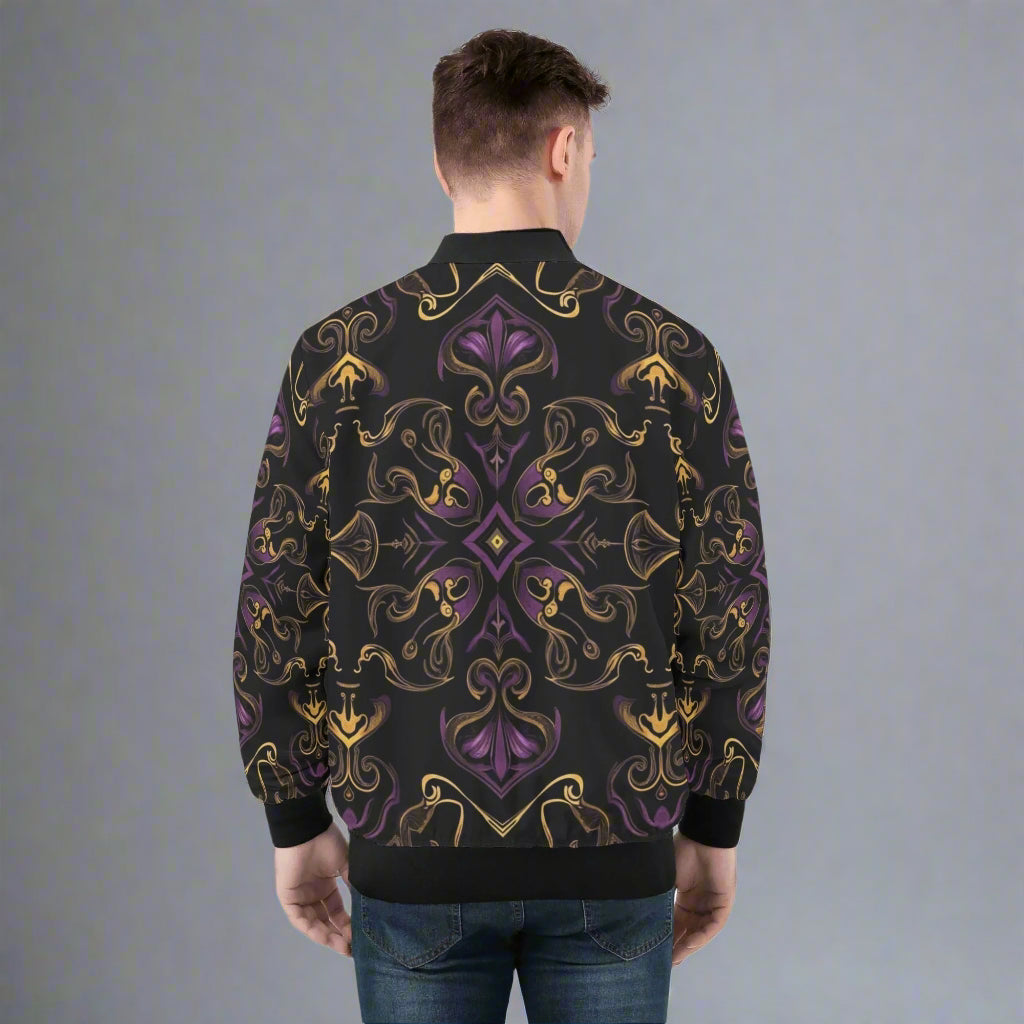 High Royal Graphics Bomber Jacket by Highest Evolution