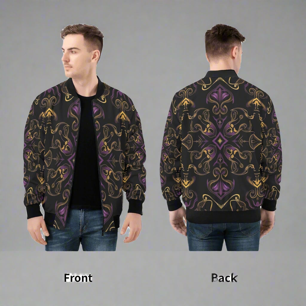 High Royal Graphics Bomber Jacket by Highest Evolution