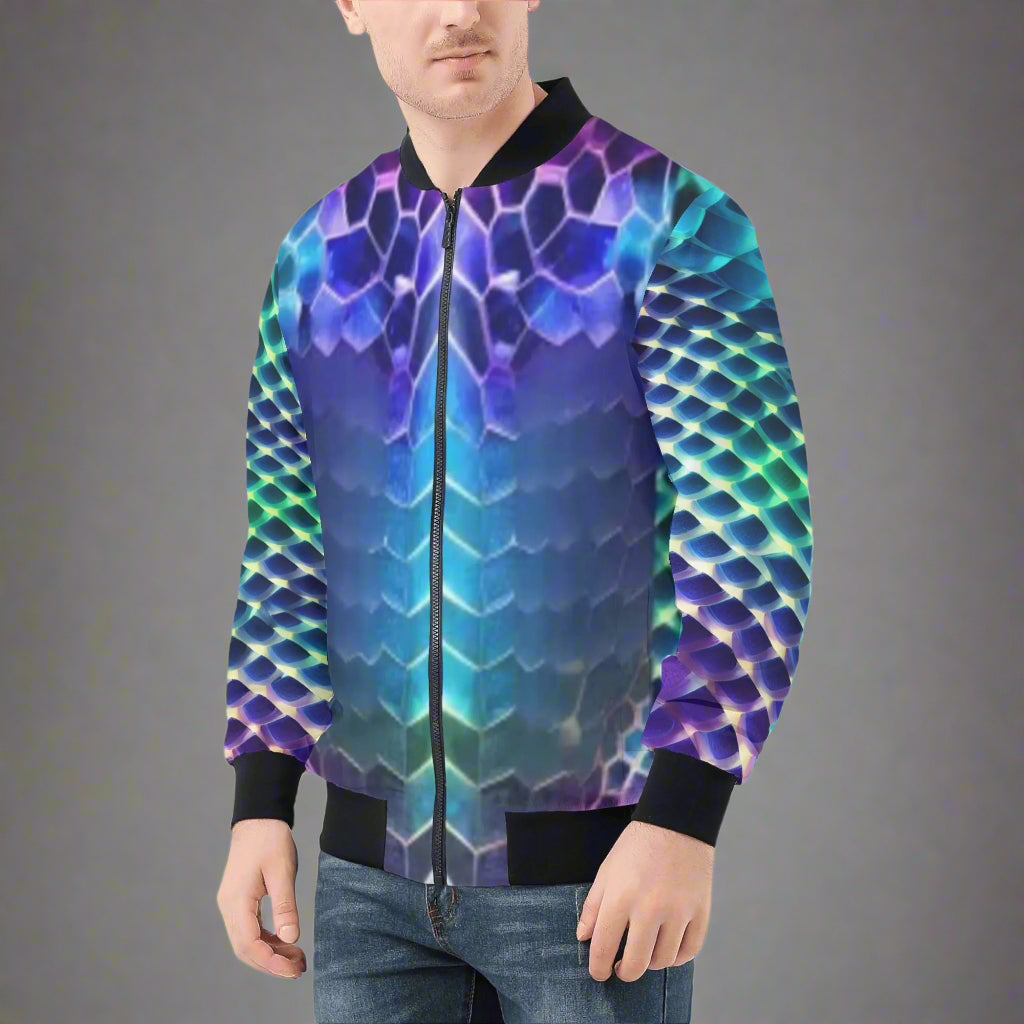 Magic Dragon Bomber Jacket by Highest Evolution