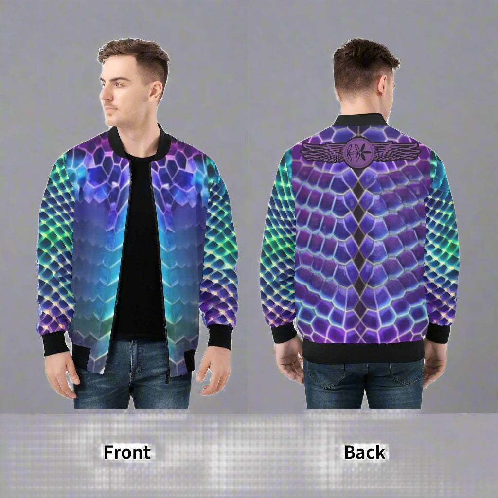 Magic Dragon Bomber Jacket by Highest Evolution