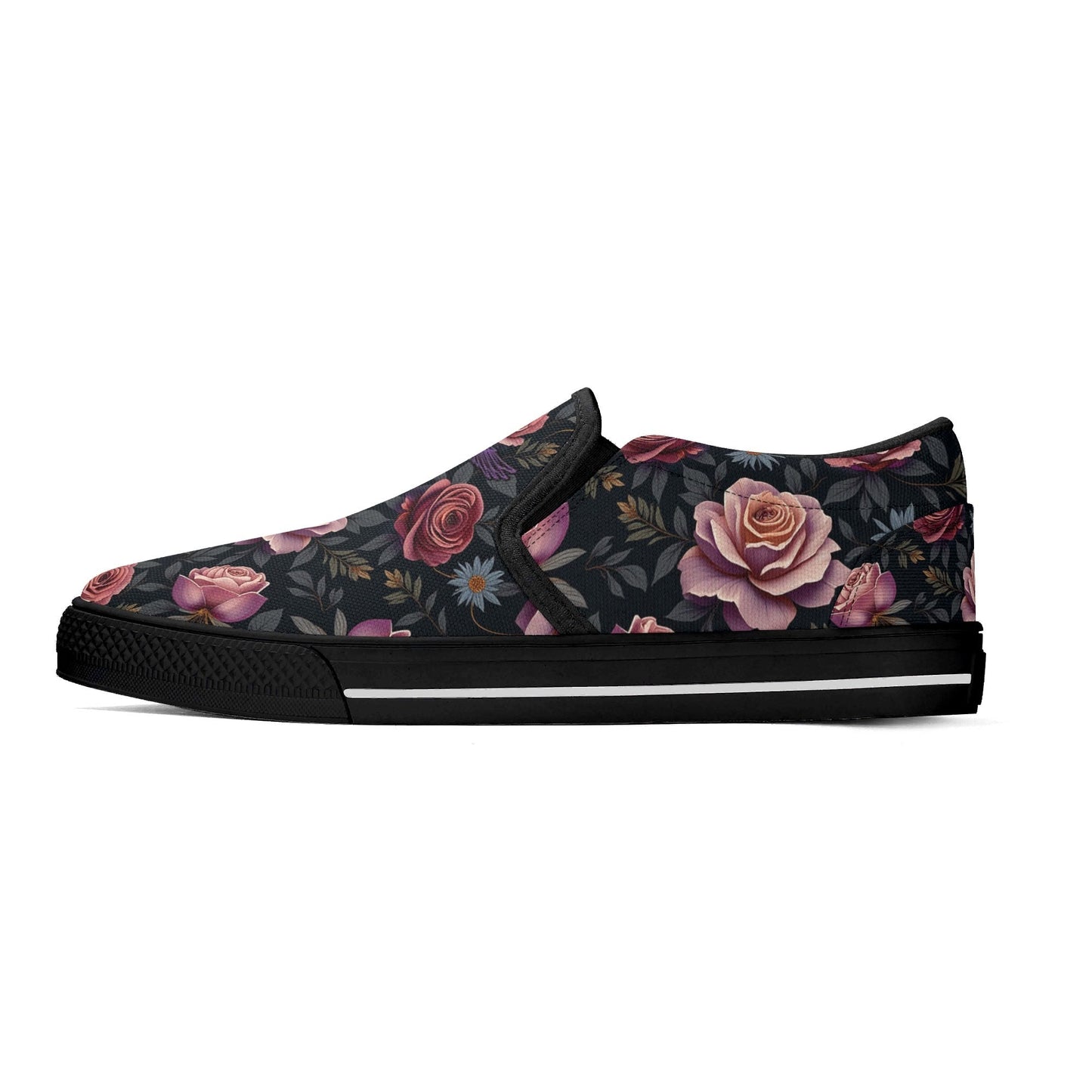 Womens Rose Garden Slip Ons by Highest Evolution