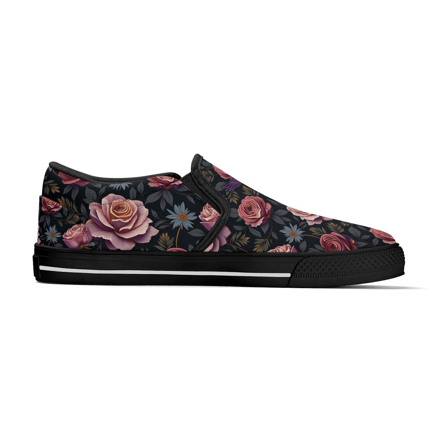 Womens Rose Garden Slip Ons by Highest Evolution