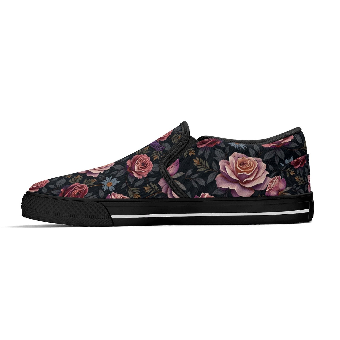 Womens Rose Garden Slip Ons by Highest Evolution