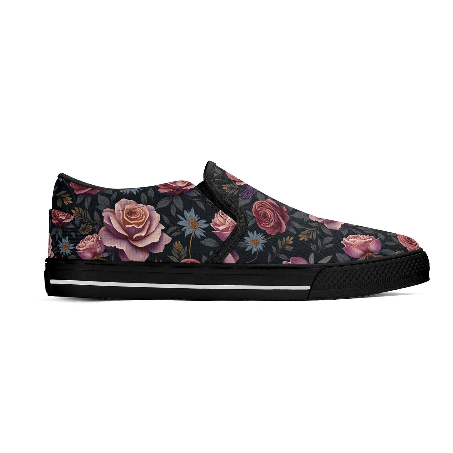 Womens Rose Garden Slip Ons by Highest Evolution