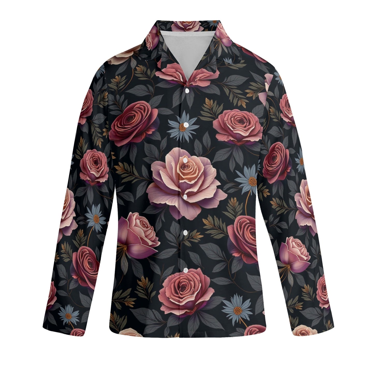 Rose Garden Long-Sleeve Pajama Set by Highest Evolution