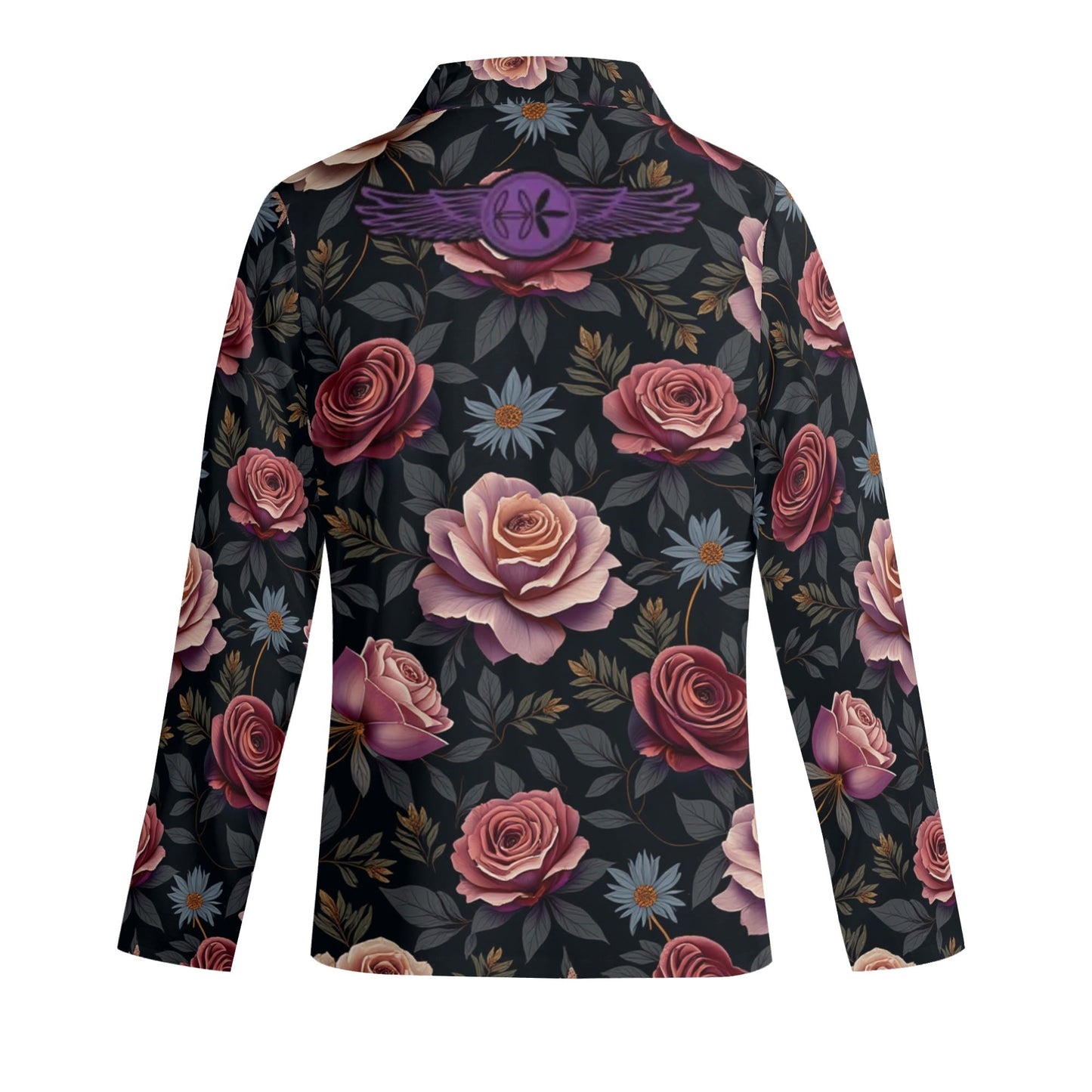 Rose Garden Long-Sleeve Pajama Set by Highest Evolution