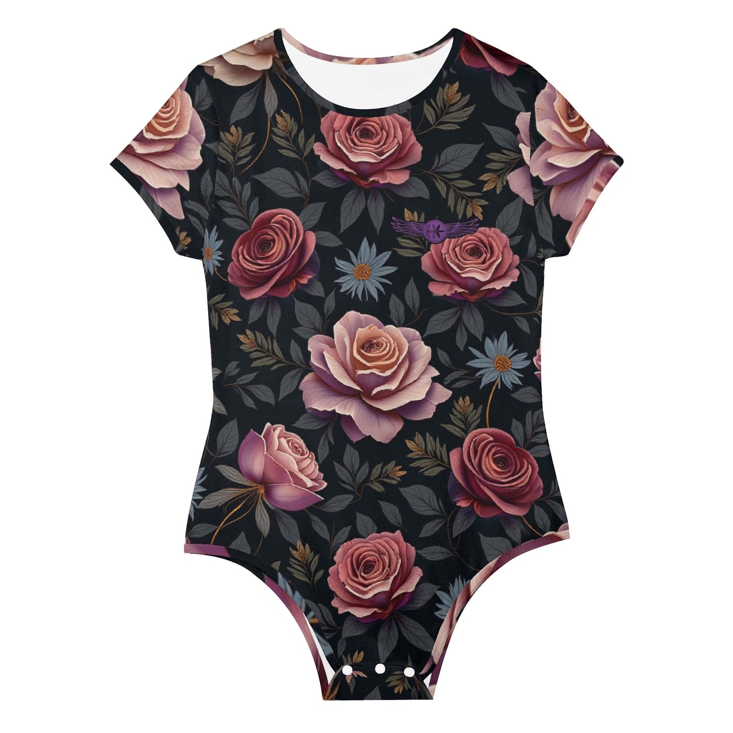 Womens Rose Garden Bodysuit by Highest Evolution