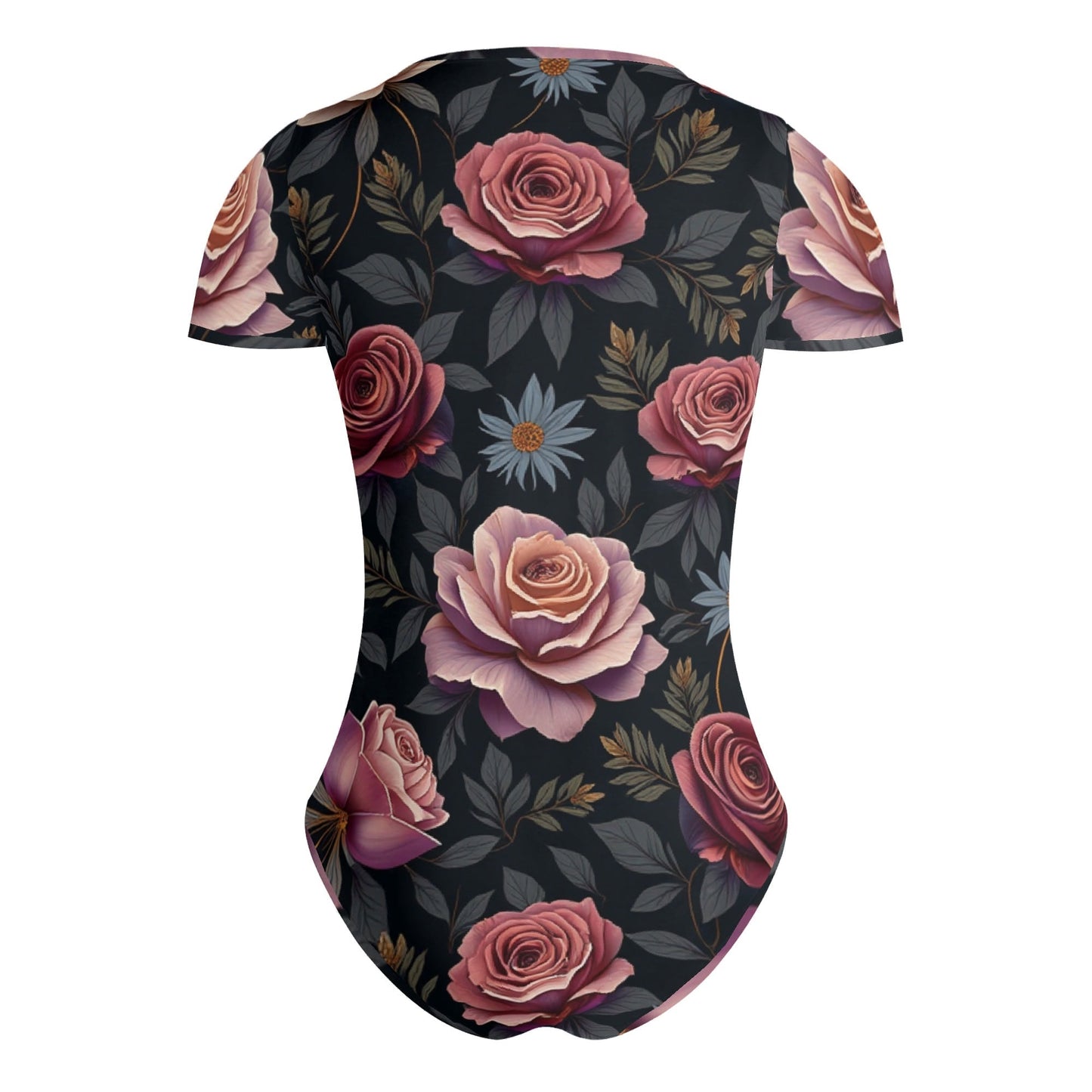 Womens Rose Garden Bodysuit by Highest Evolution