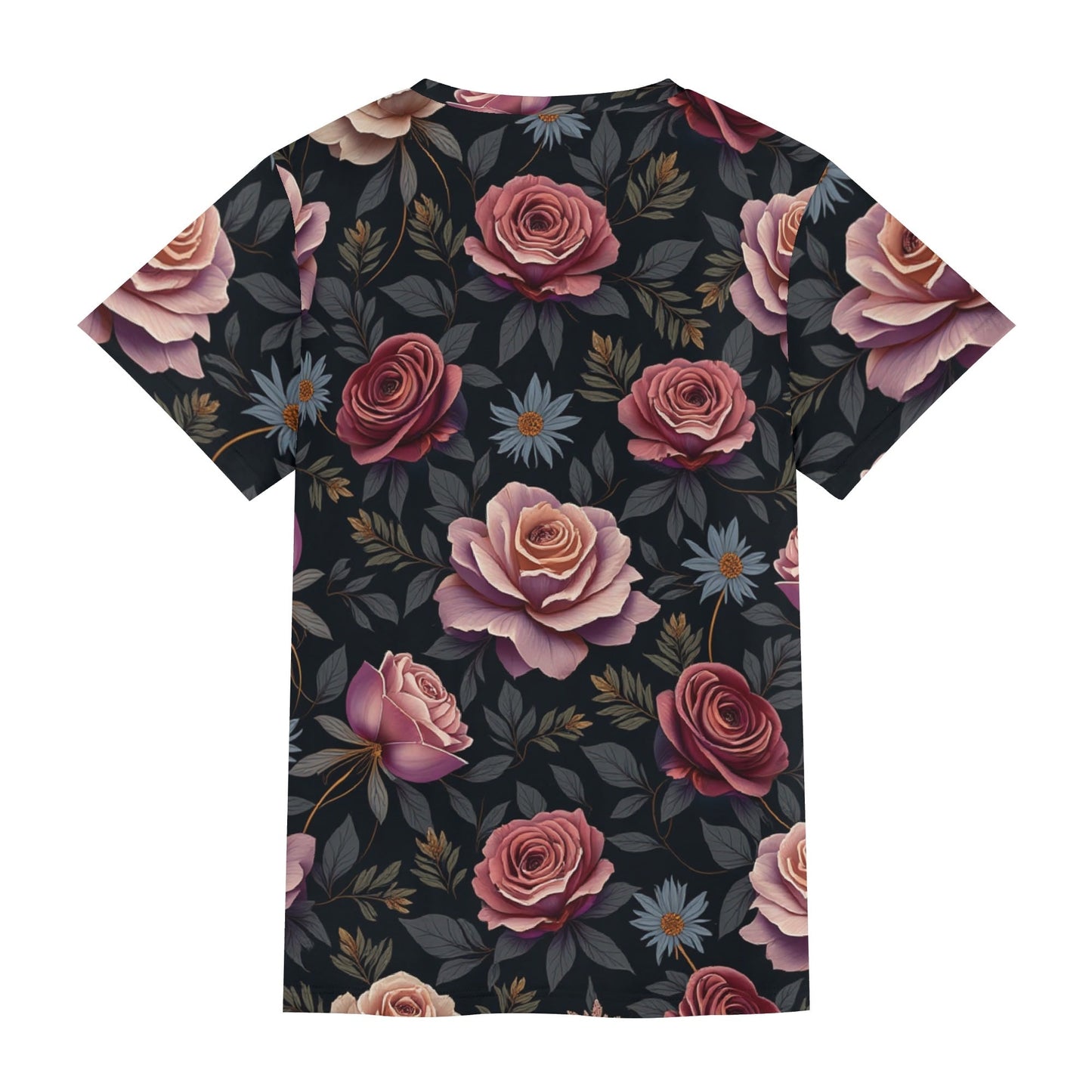 Rose Garden Short Sleeve Tshirt by Highest Evolution