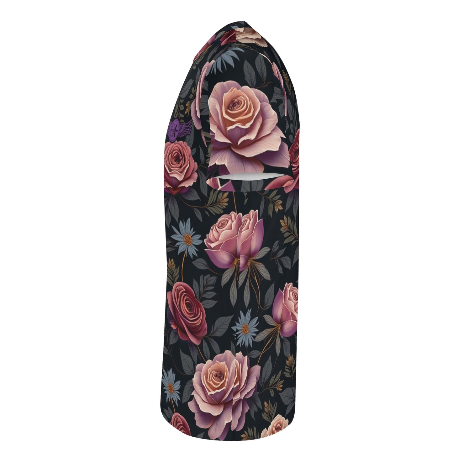 Rose Garden Short Sleeve Tshirt by Highest Evolution