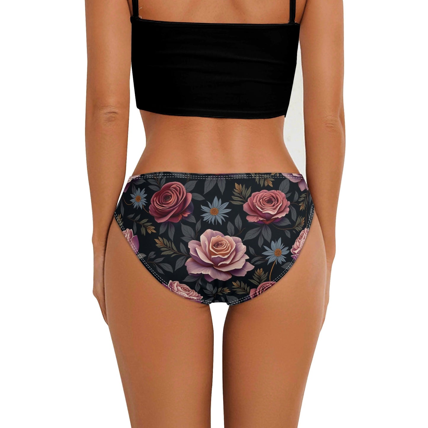 Womens Rose Garden Underwear by Highest Evolution