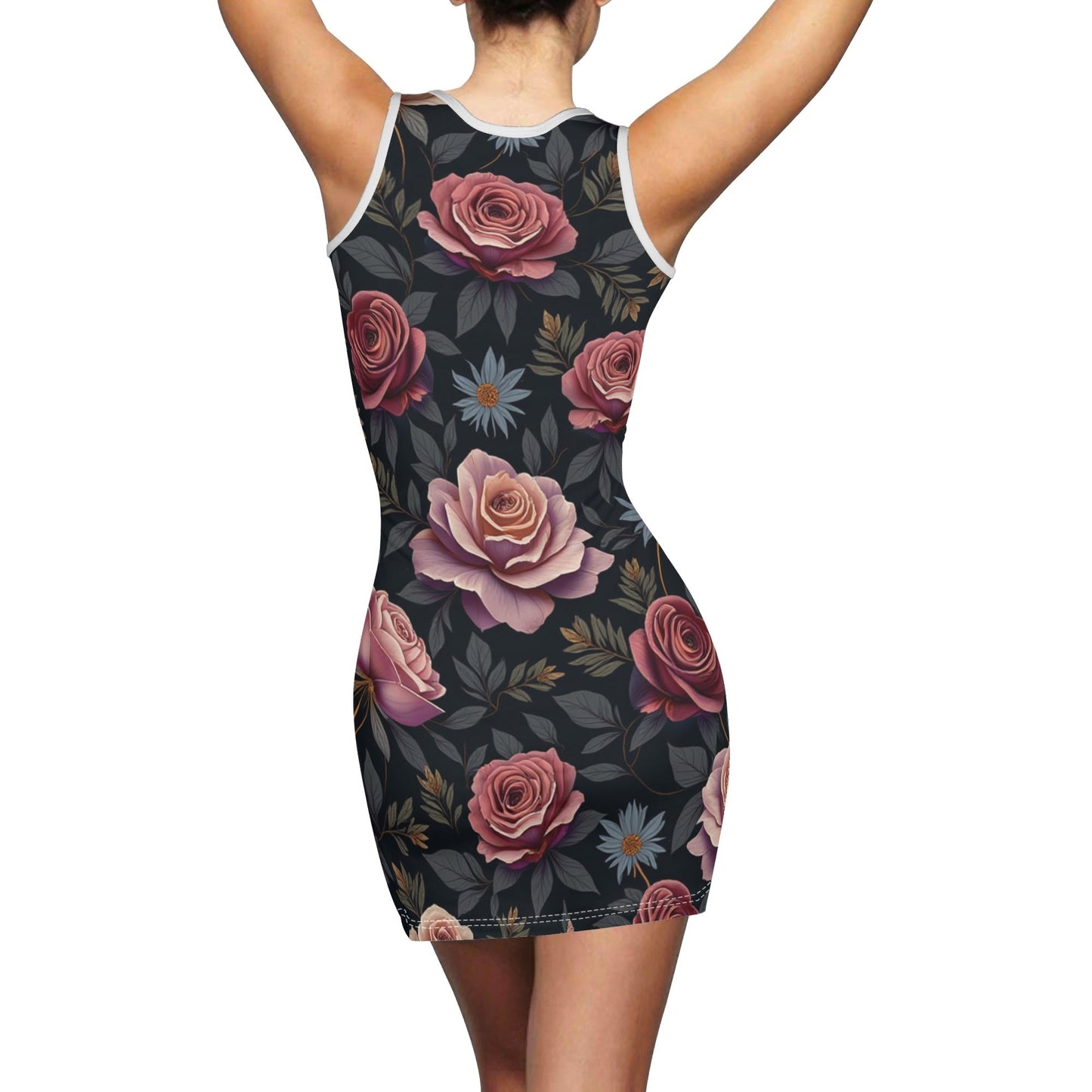 Womens Rose Garden Summer Dress by Highest Evolution
