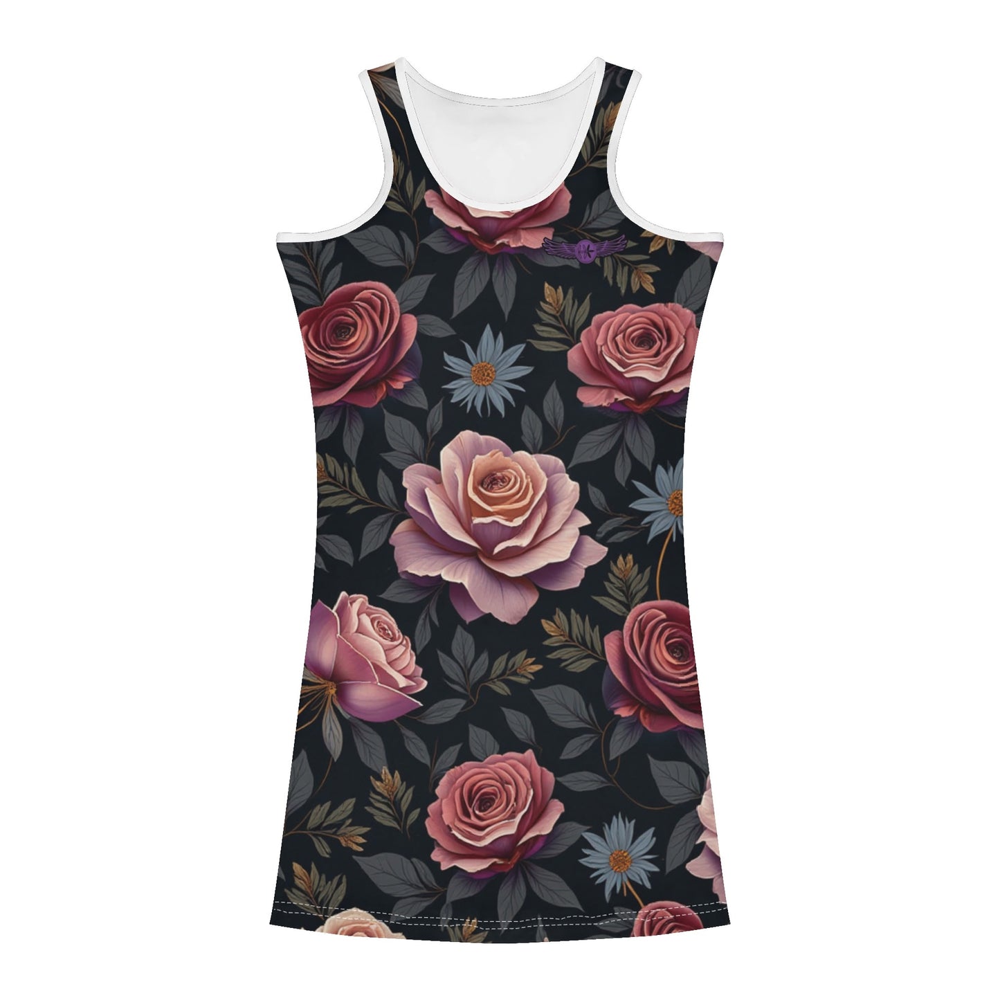 Womens Rose Garden Summer Dress by Highest Evolution