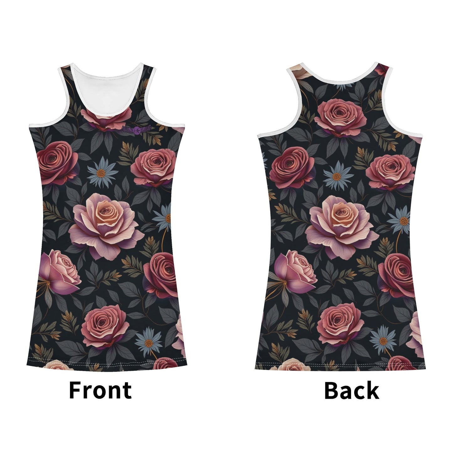 Womens Rose Garden Summer Dress by Highest Evolution
