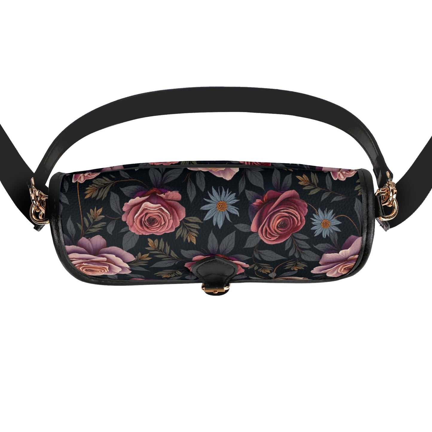 Womens Rose Garden Chain Crossbody Bag Square bag