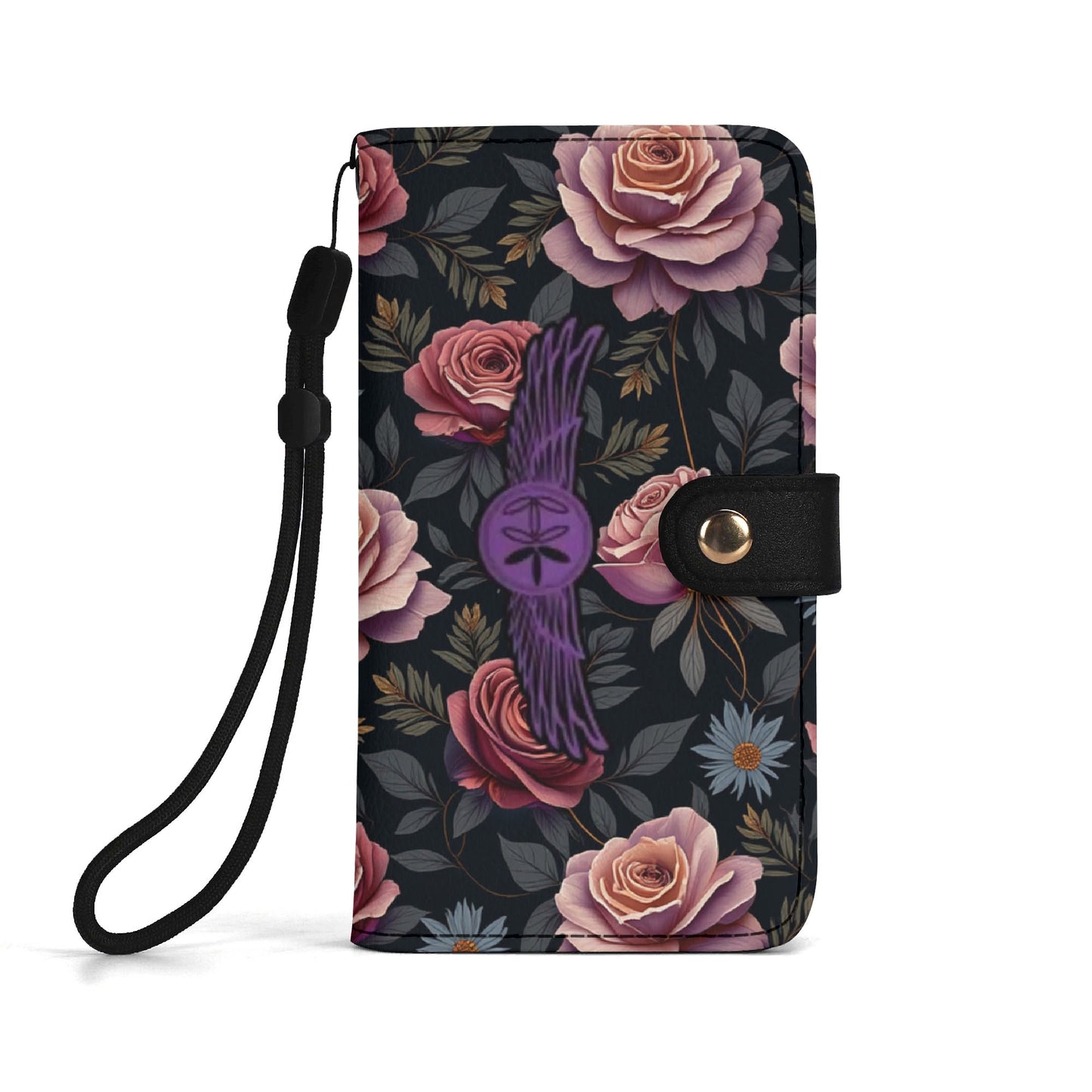 Rose Garden Leather Phone Case Cover by Highest Evolution