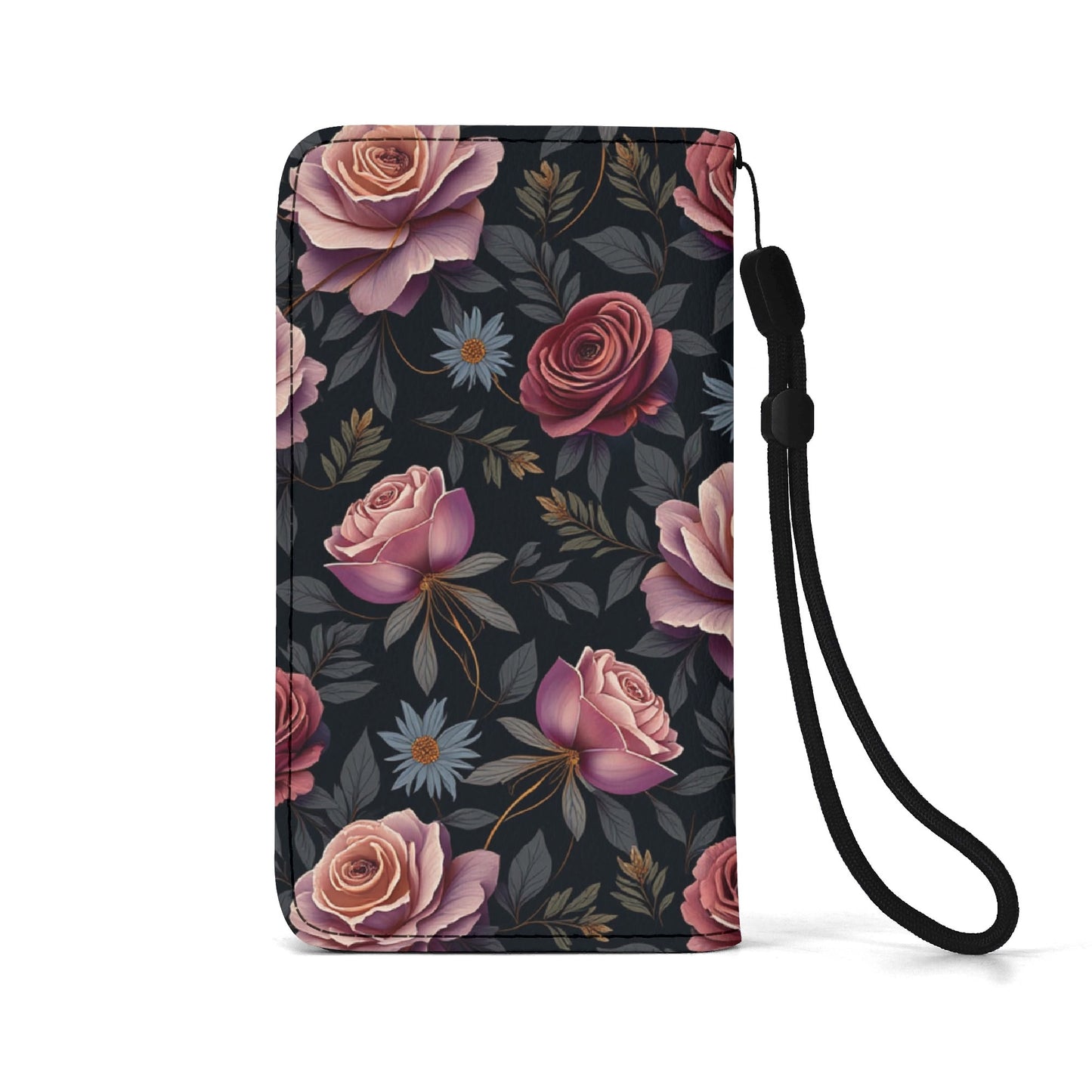 Rose Garden Leather Phone Case Cover by Highest Evolution