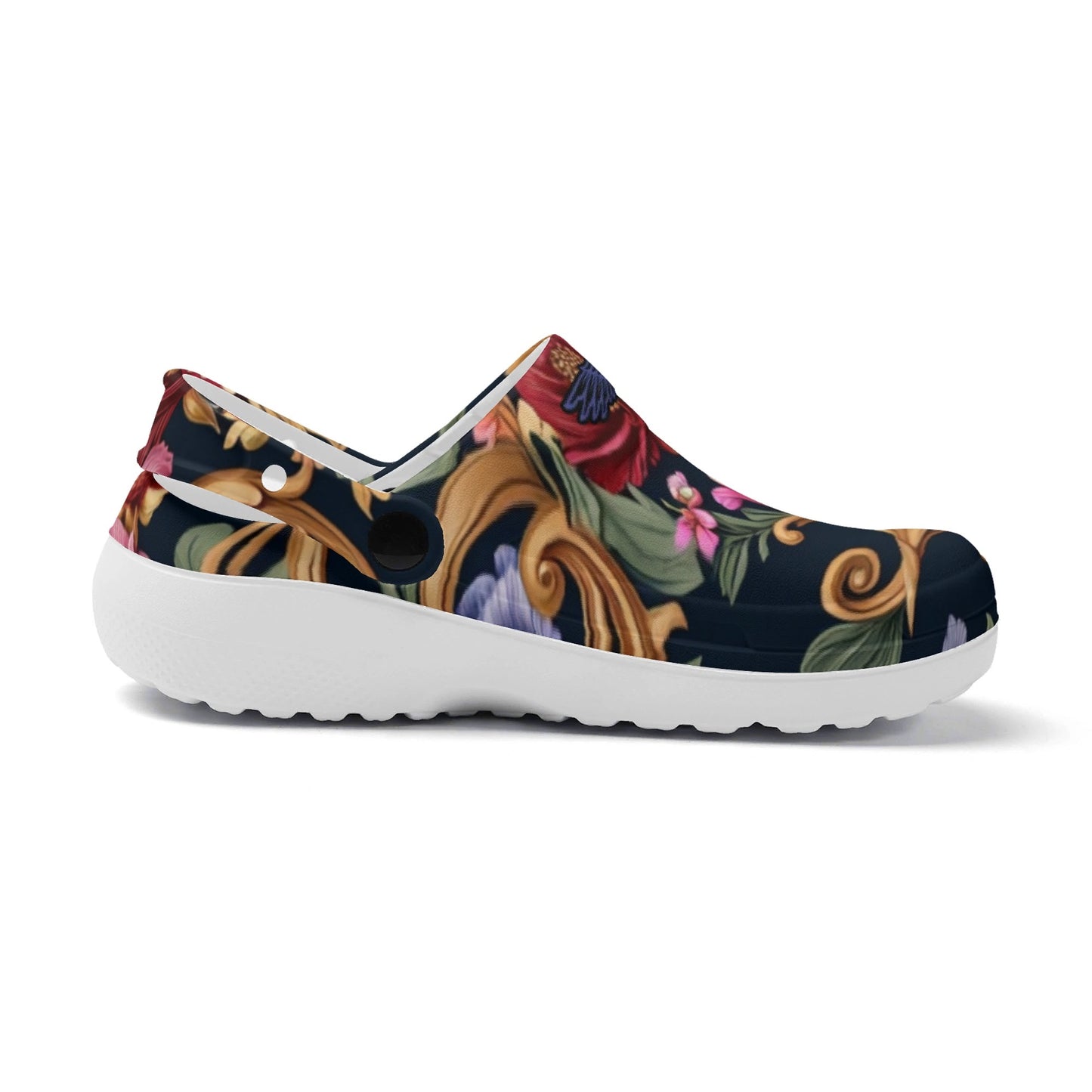 Womens Royal Floral Nursing Sandals