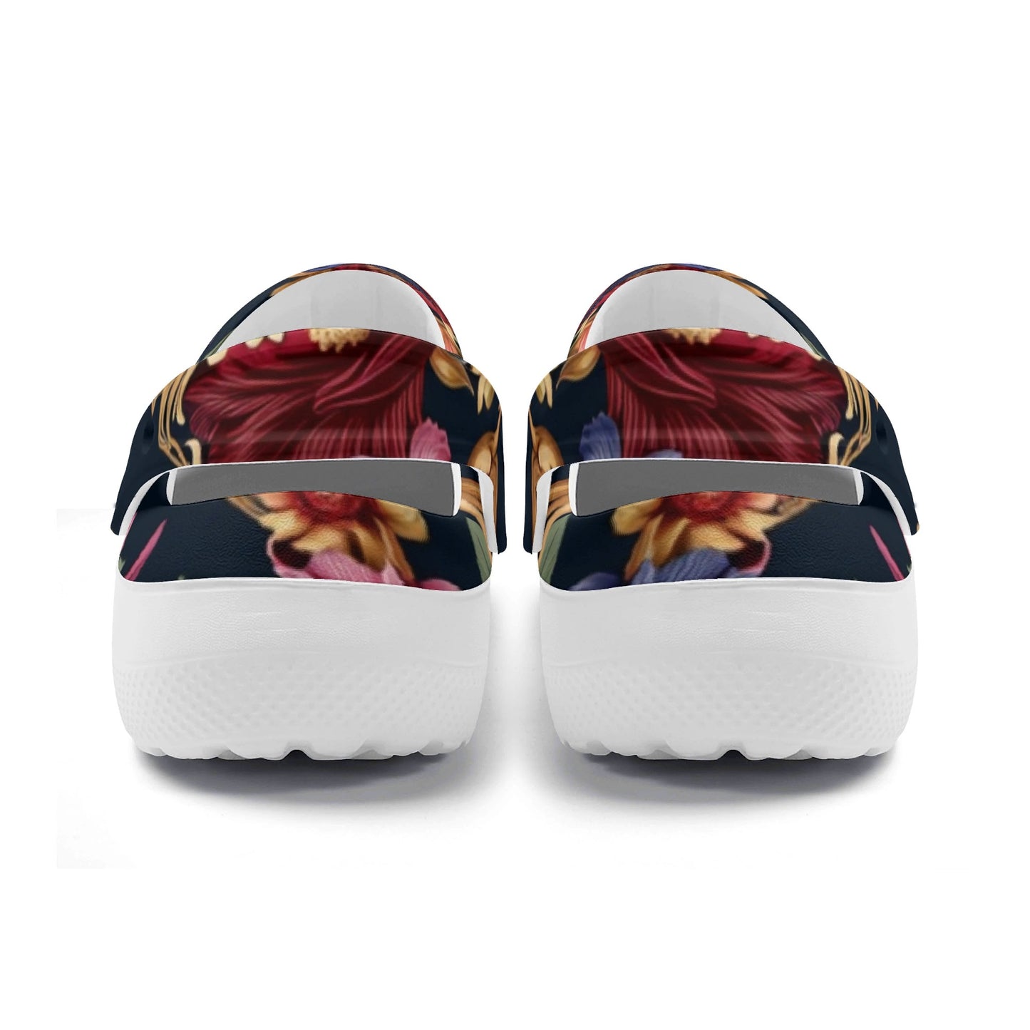 Womens Royal Floral Nursing Sandals