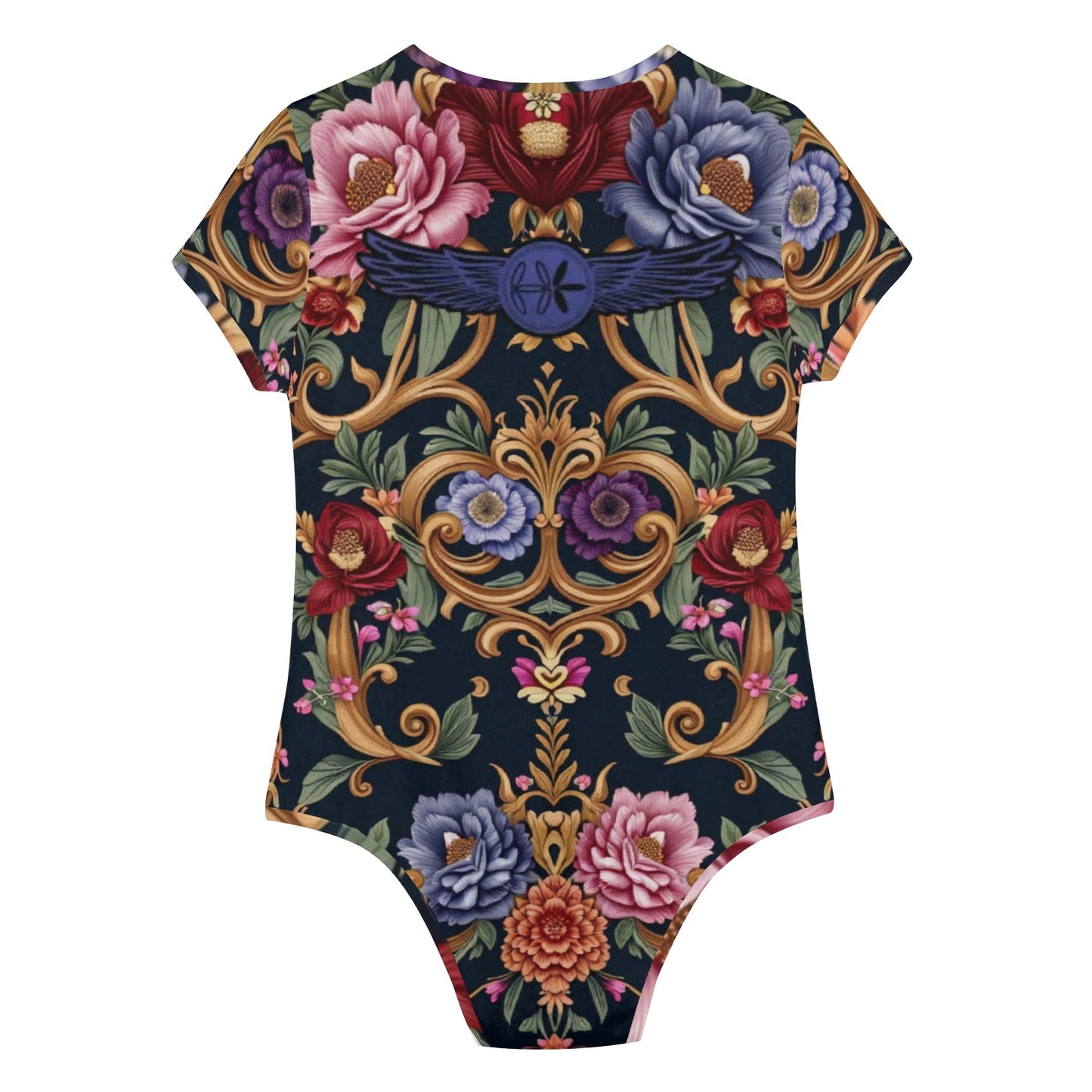 Womens Crew Neck Short Sleeve Slim Fit Bodysuit