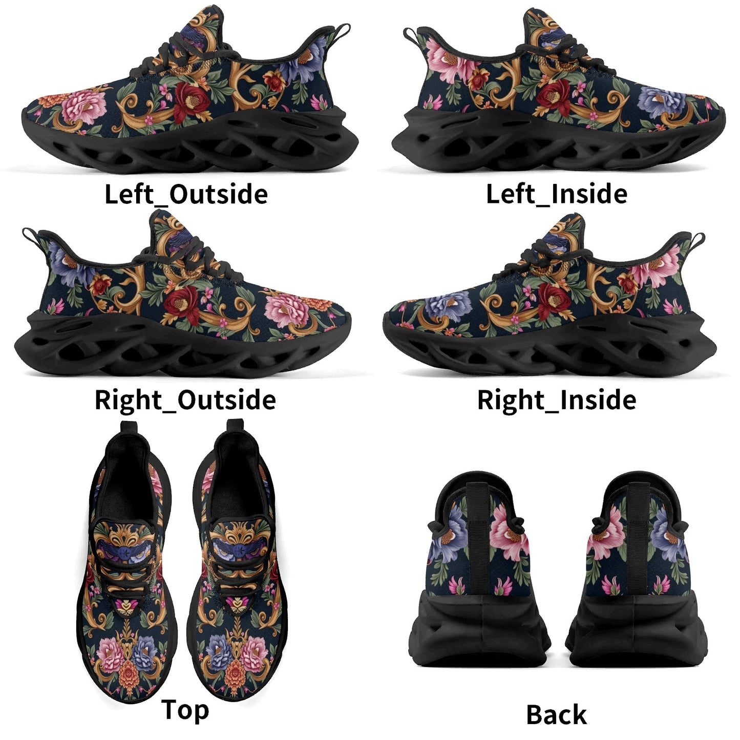 Womens Premium M-sole Athletic Sneakers