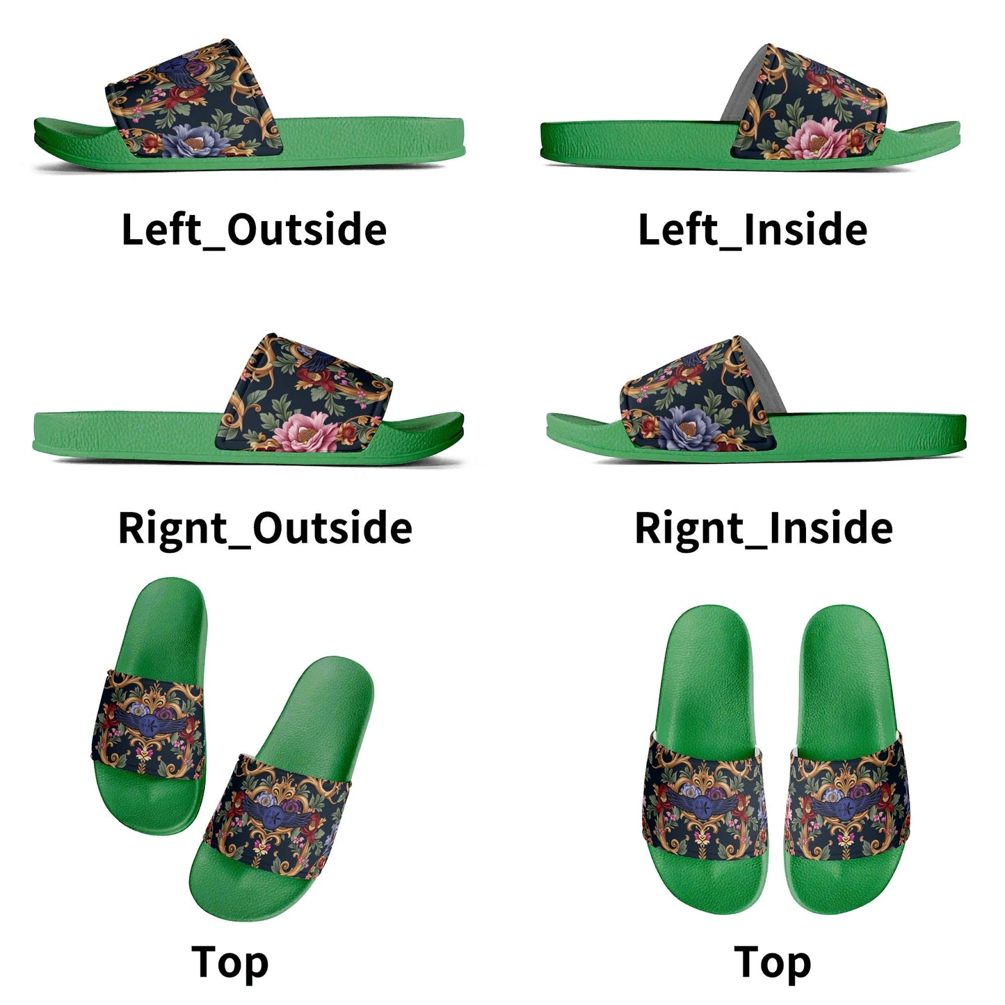 Womens Colorful PVC Outsoles for House Slides Sandals Bathroom Slippers