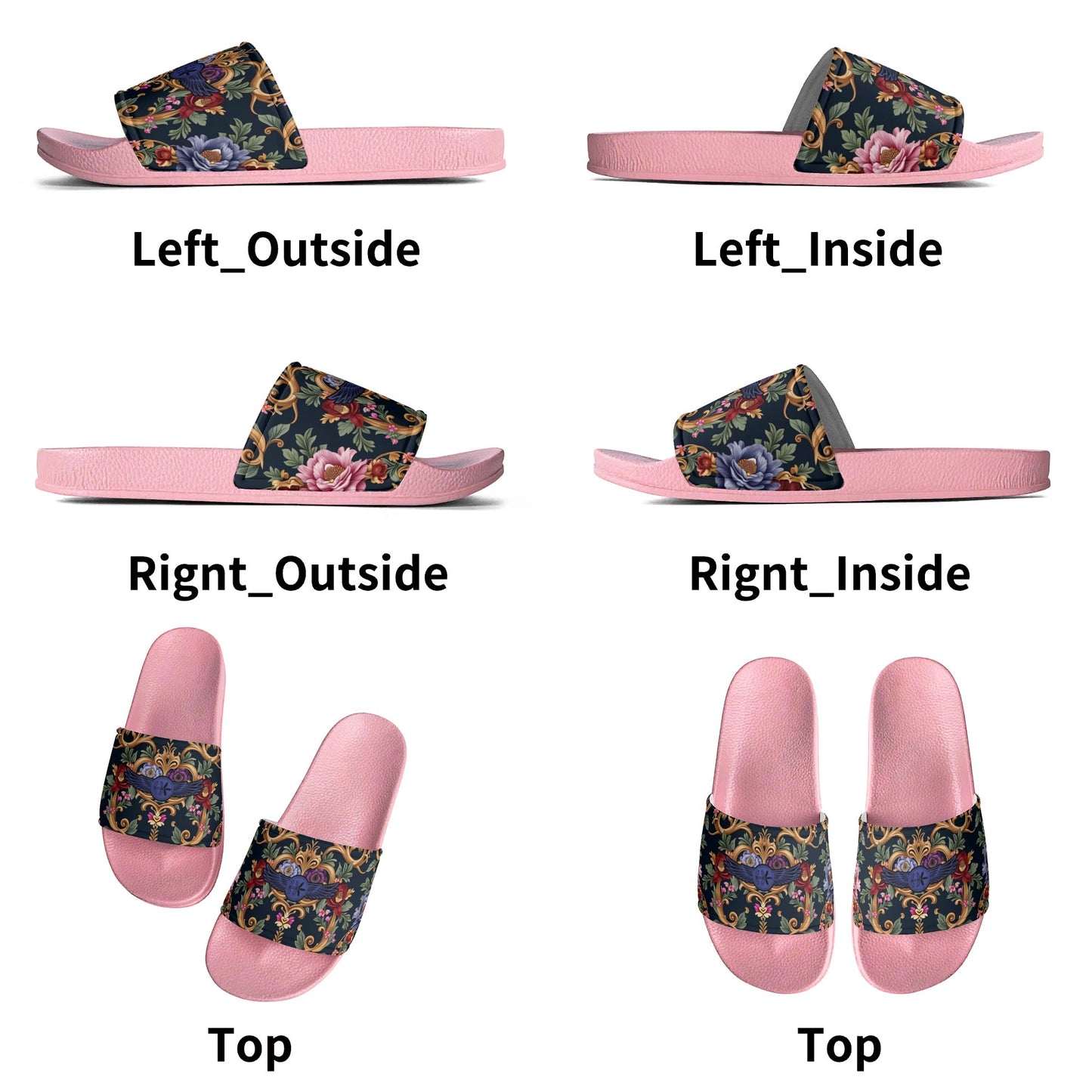 Womens Colorful PVC Outsoles for House Slides Sandals Bathroom Slippers