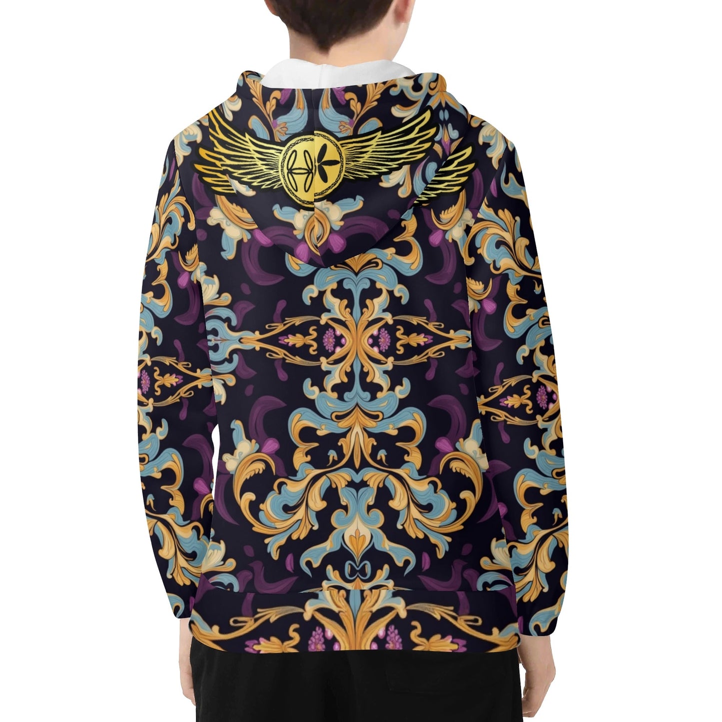 Youth Aiden Zipper Jumper Sweatshirt Hoodie