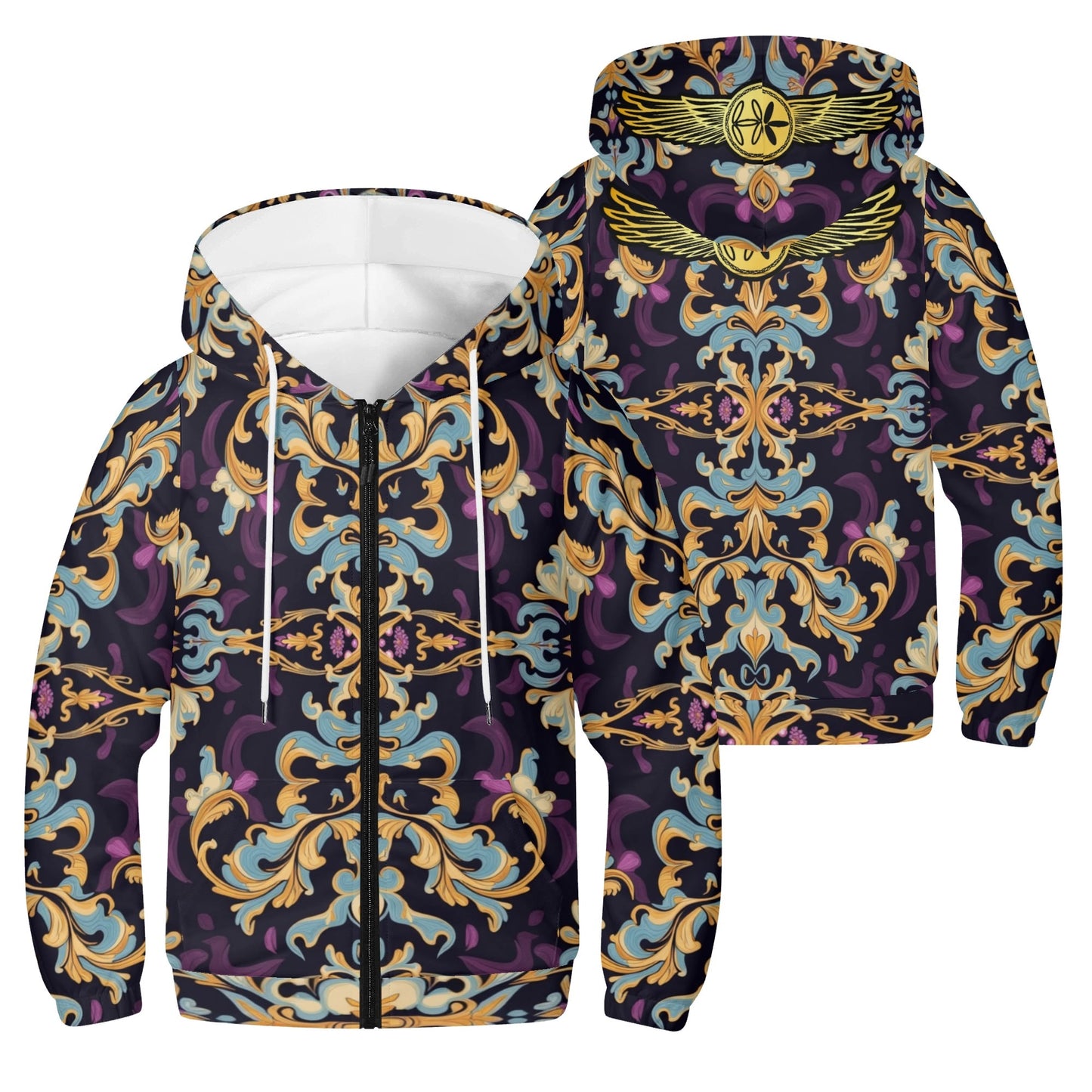 Youth Aiden Zipper Jumper Sweatshirt Hoodie