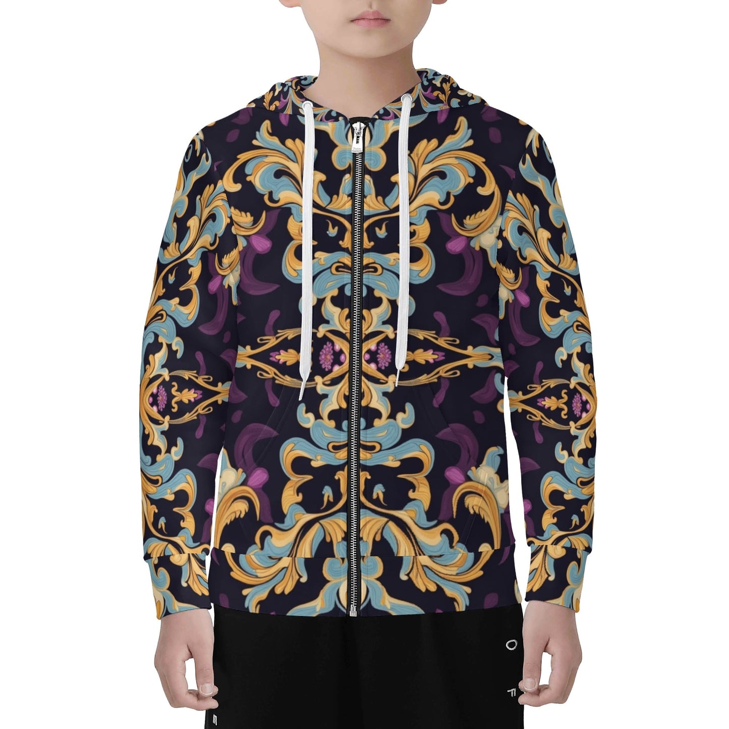 Childrens Aiden Zip Up Hoodie