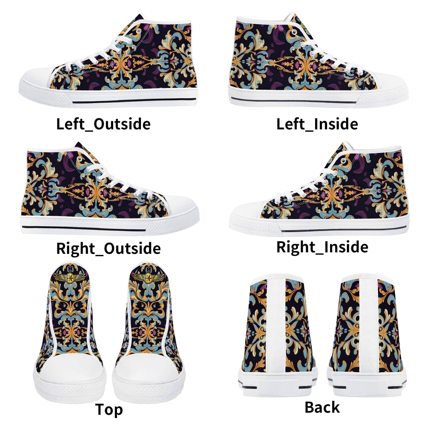 Mens High Top Aiden Shoes