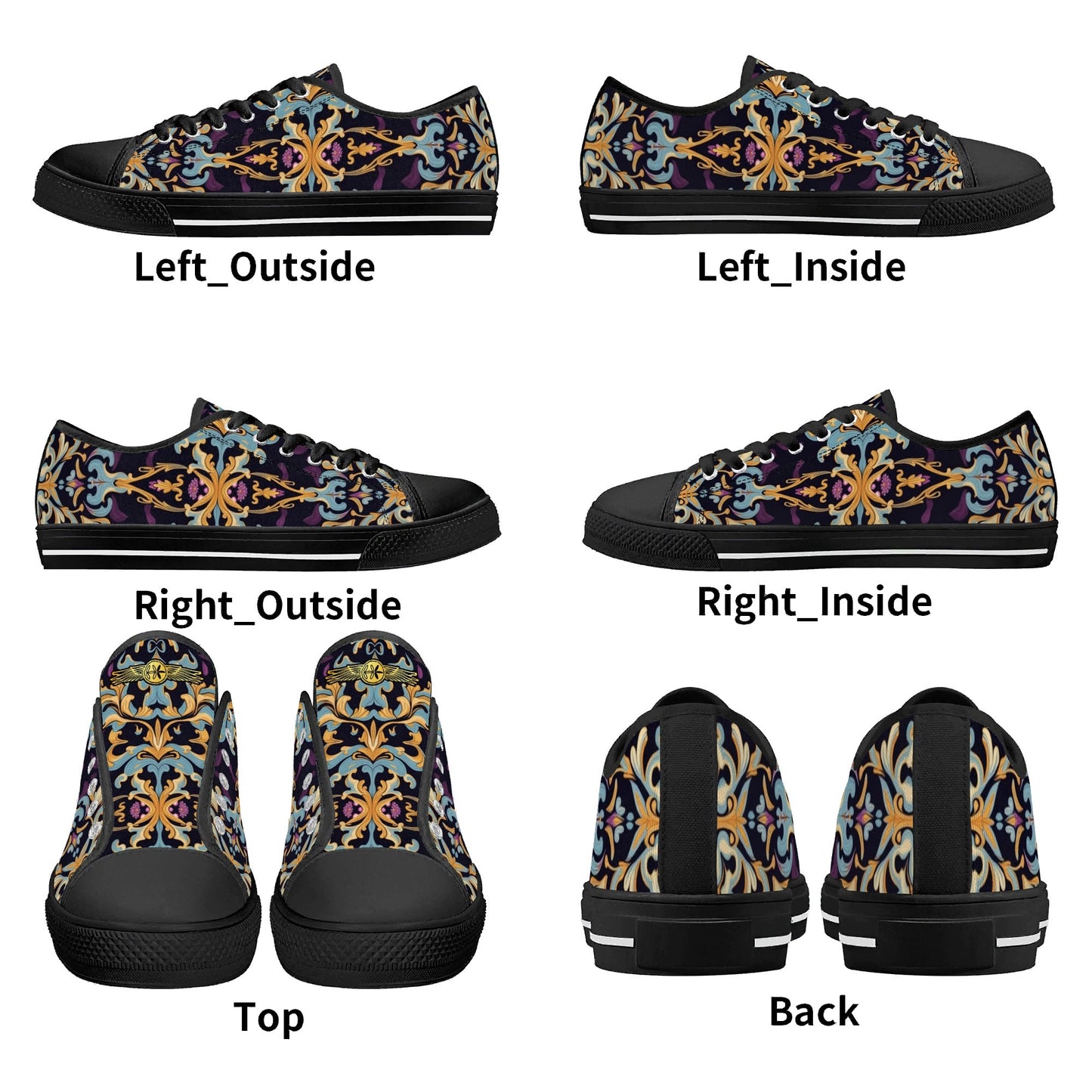 Mens Low Top Aiden Shoes