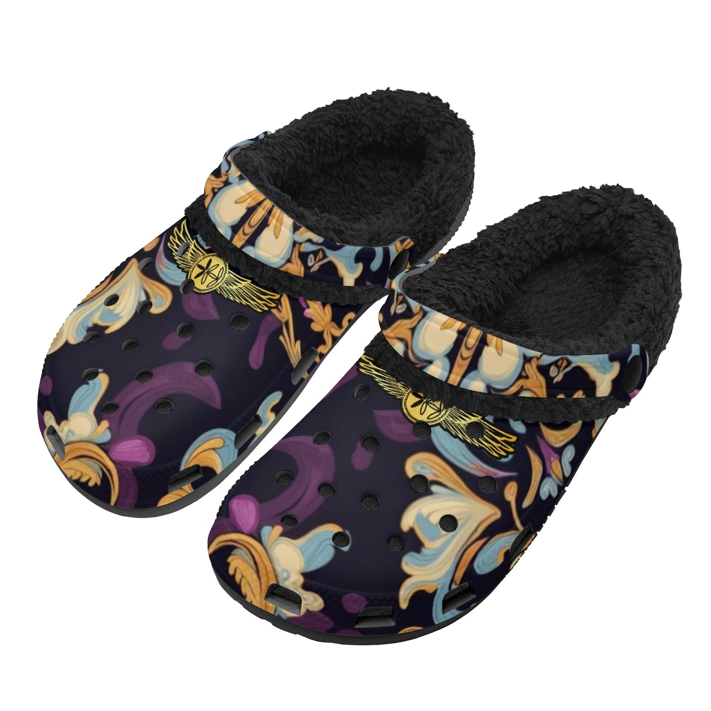 Adults Aiden Fur Lined Garden Slippers