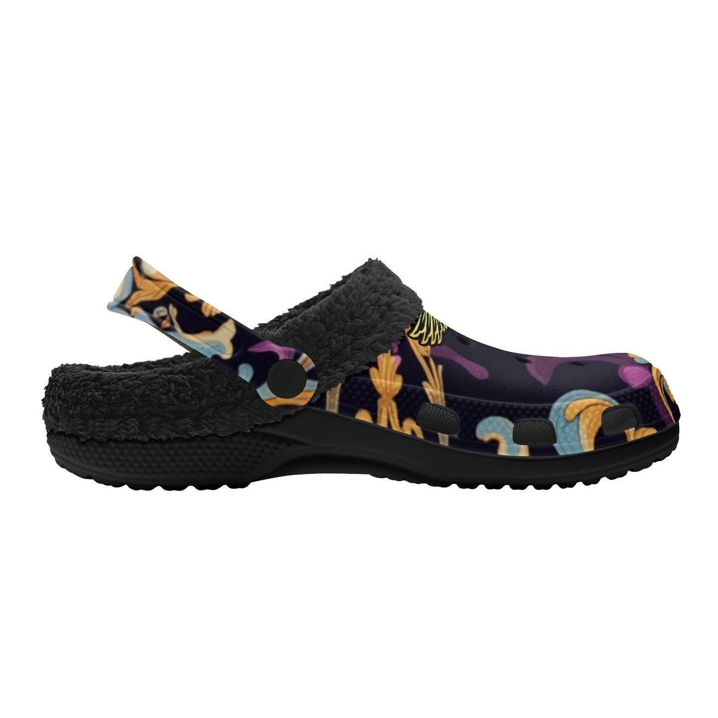 Adults Aiden Fur Lined Garden Slippers