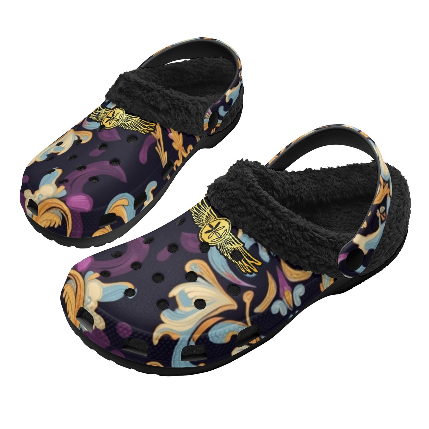 Adults Aiden Fur Lined Garden Slippers