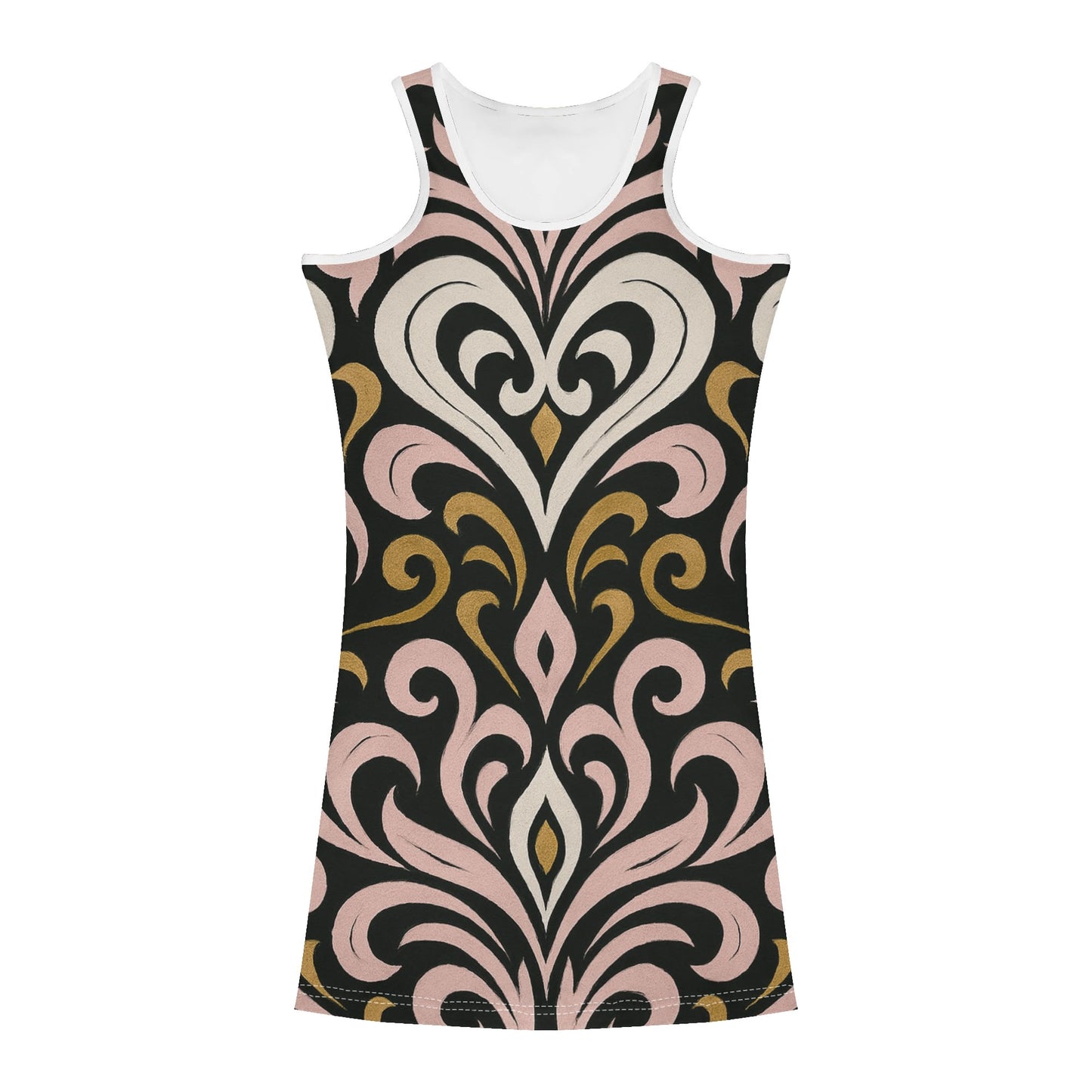 Womens Queen Aura Mini Slim Fitted Dress